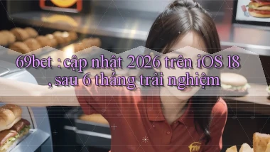 69bet cập nhật 2026 trên iOS 18, sau 6 tháng trải nghiệm