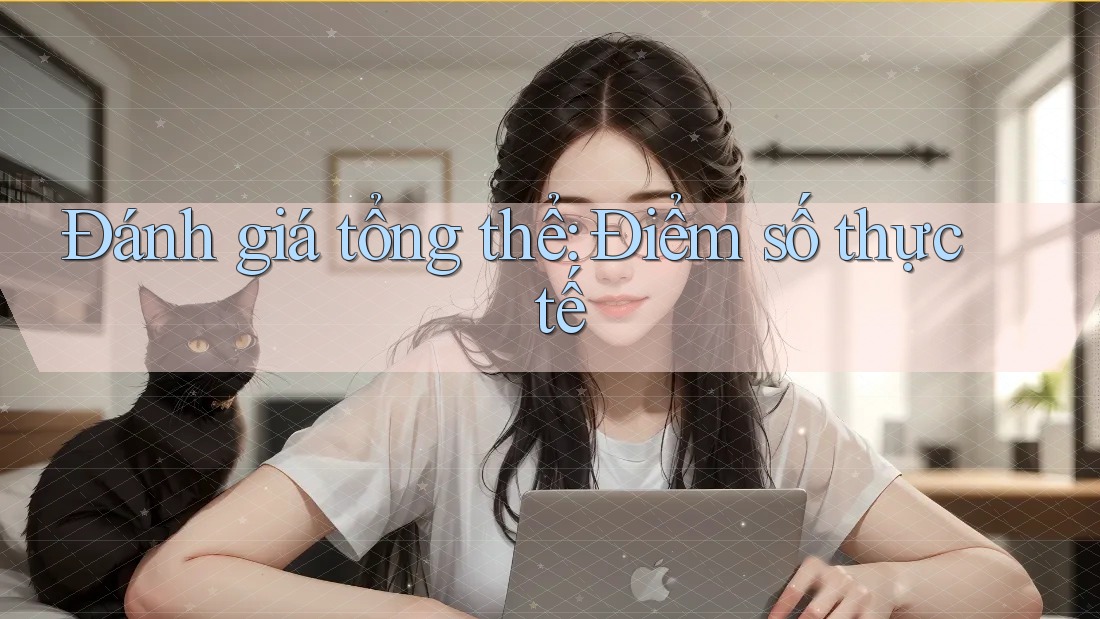 Đánh giá tổng thể: Điểm số thực tế Đánh giá tổng thể: Điểm số thực tế