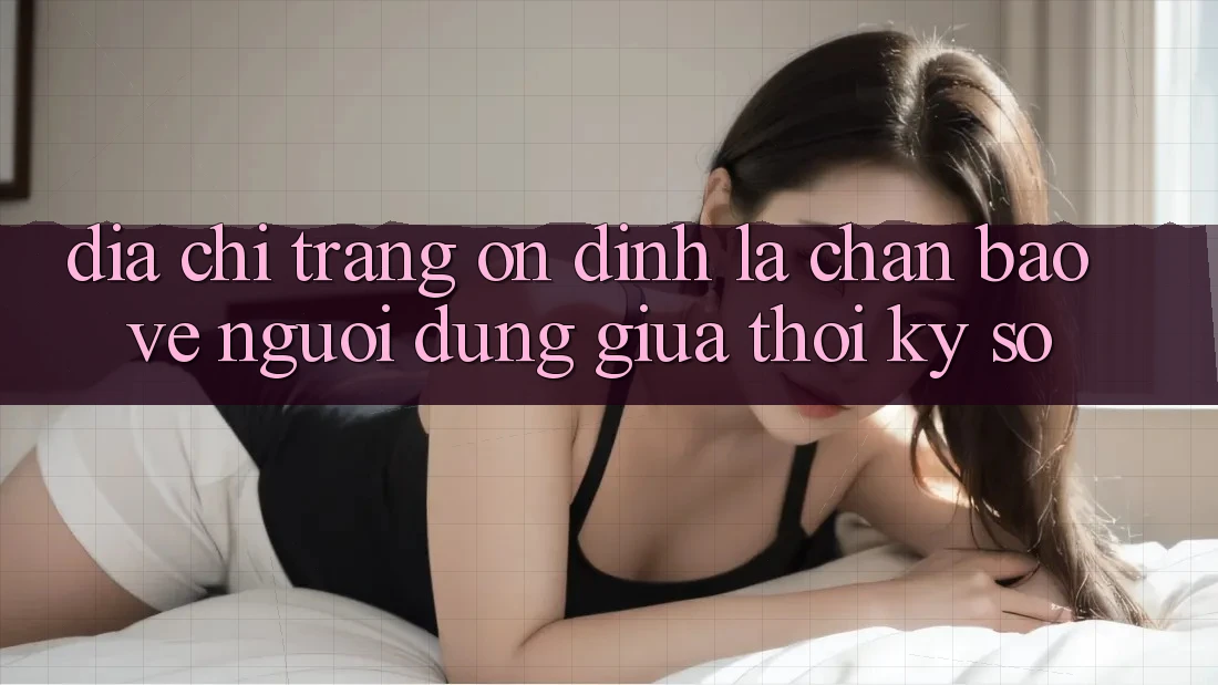 “Địa chỉ trang Ổn định” - Lá Chắn Bảo Vệ Người dùng Giữa Thời Kỳ Số “Địa chỉ trang Ổn định” - Lá Chắn Bảo Vệ Người dùng Giữa Thời Kỳ Số