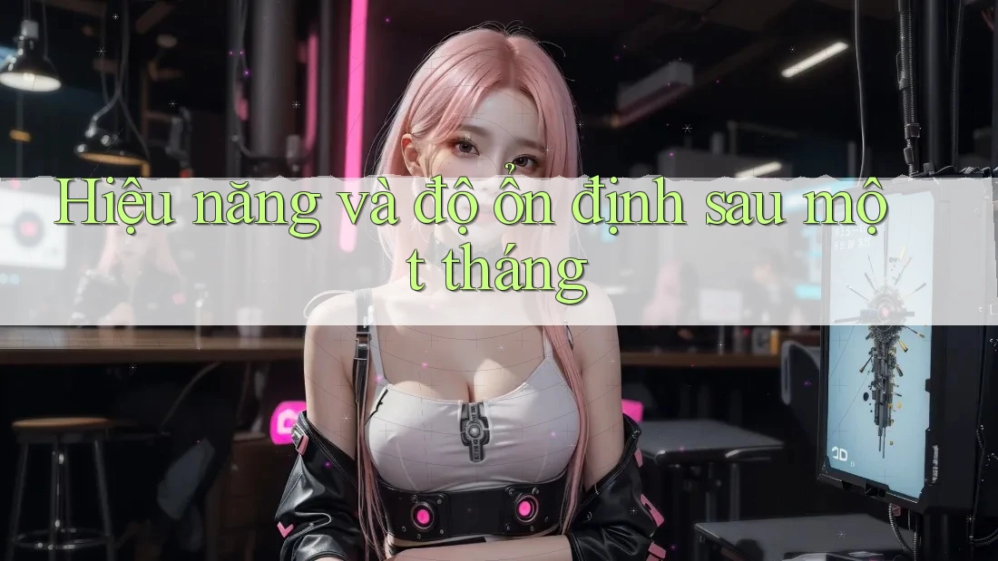 Hiệu năng và độ ổn định sau một tháng Hiệu năng và độ ổn định sau một tháng