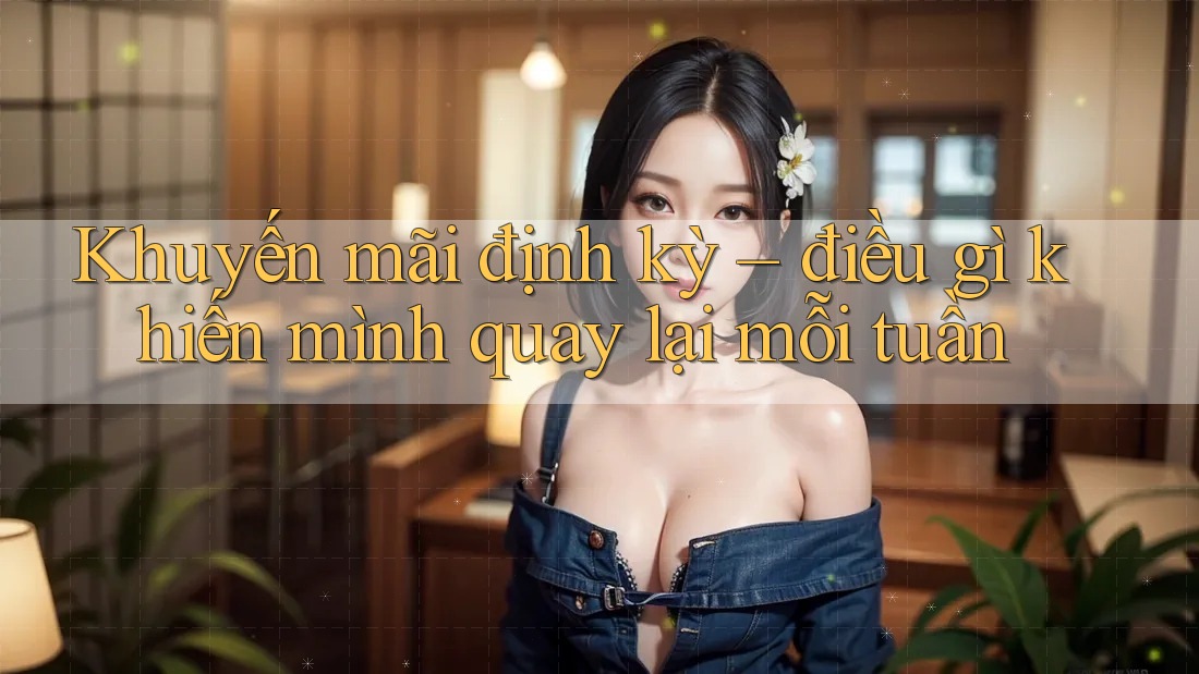 Khuyến mãi định kỳ – điều gì khiến mình quay lại mỗi tuần Khuyến mãi định kỳ – điều gì khiến mình quay lại mỗi tuần