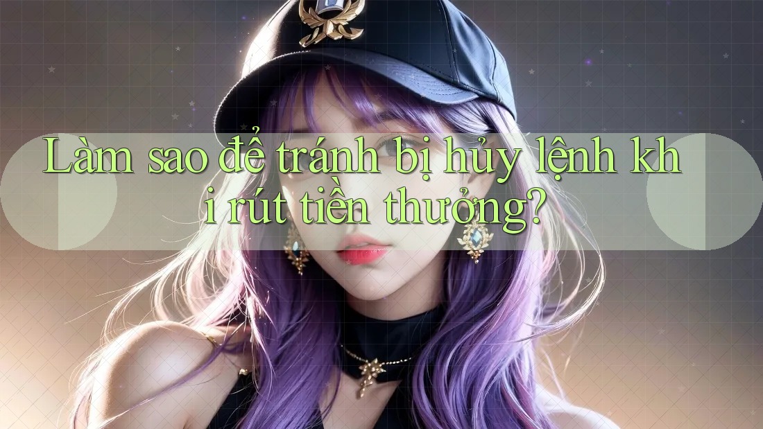 Làm sao để tránh bị hủy lệnh khi rút tiền thưởng?