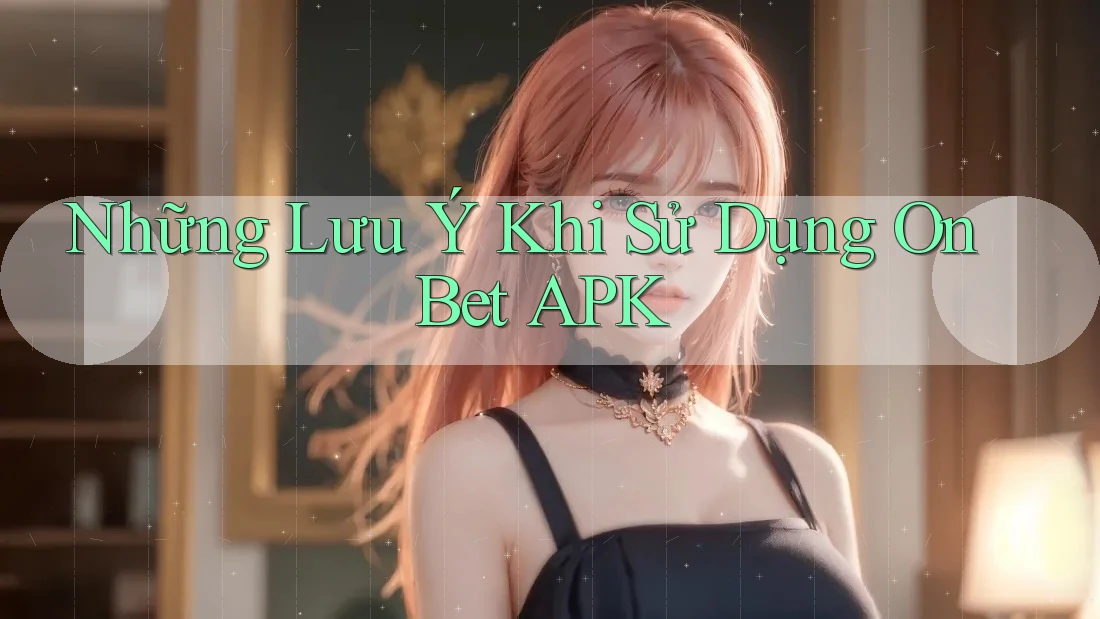 Những Lưu Ý Khi Sử Dụng On Bet APK Những Lưu Ý Khi Sử Dụng On Bet APK