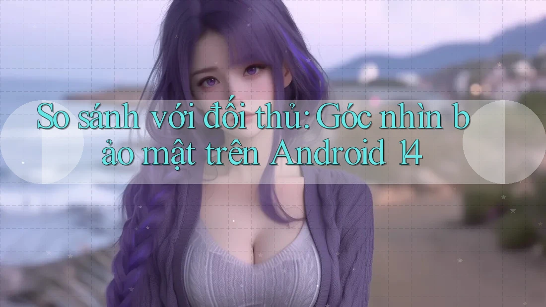 So sánh với đối thủ: Góc nhìn bảo mật trên Android 14