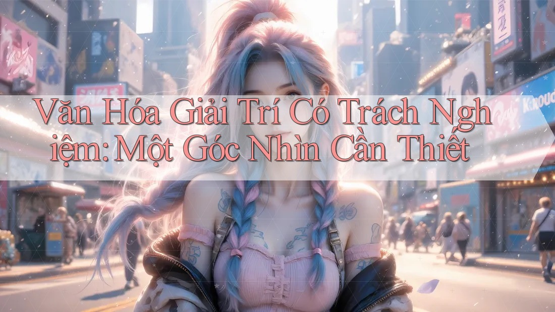 Văn Hóa Giải Trí Có Trách Nghiệm: Một Góc Nhìn Cần Thiết Văn Hóa Giải Trí Có Trách Nghiệm: Một Góc Nhìn Cần Thiết