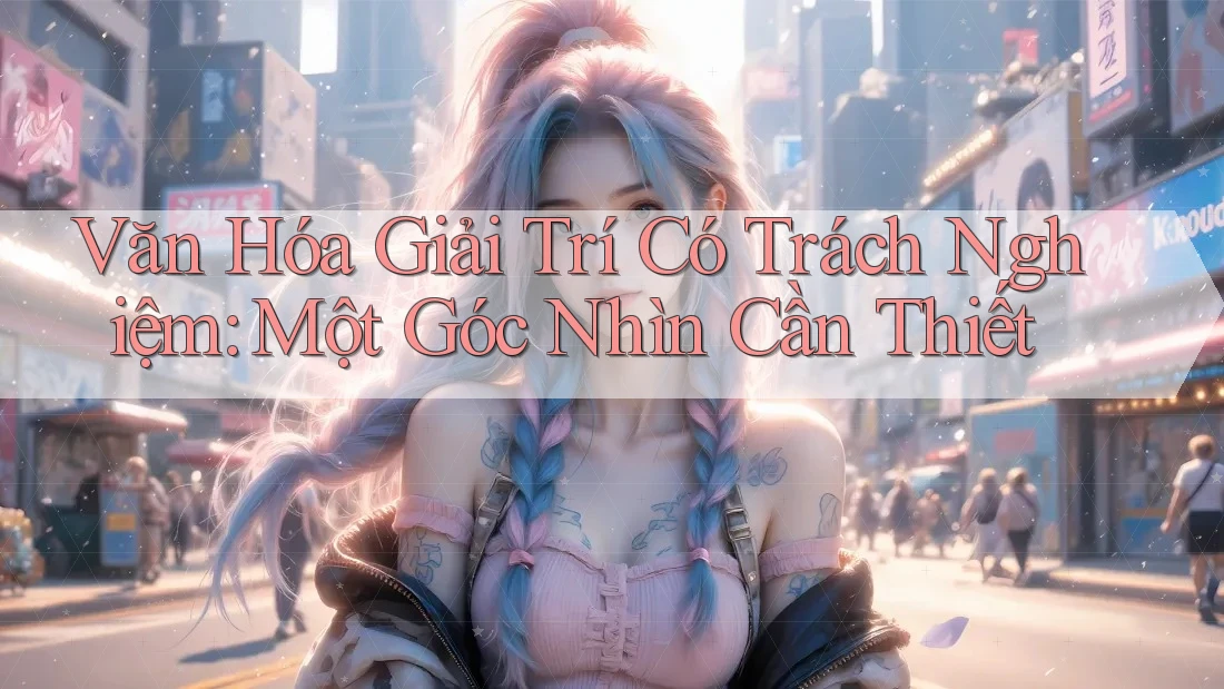 Văn Hóa Giải Trí Có Trách Nghiệm: Một Góc Nhìn Cần Thiết Văn Hóa Giải Trí Có Trách Nghiệm: Một Góc Nhìn Cần Thiết
